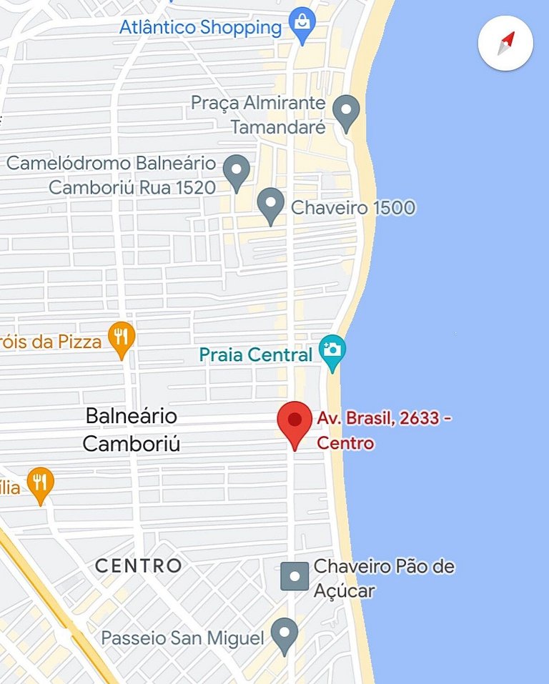 Apartamento Quadra Mar