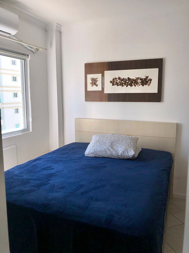 2 Dorm. Vista Mar e Churrasqueira - A
