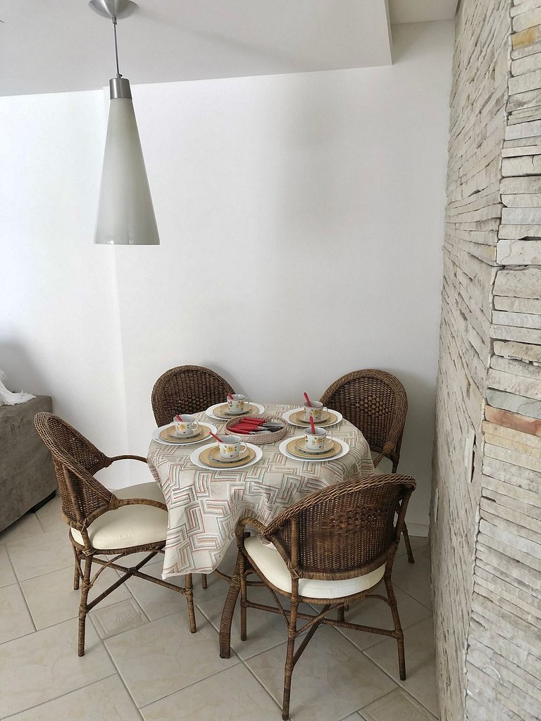 AP na Atlântica com Churrasqueira e Vista Mar #03