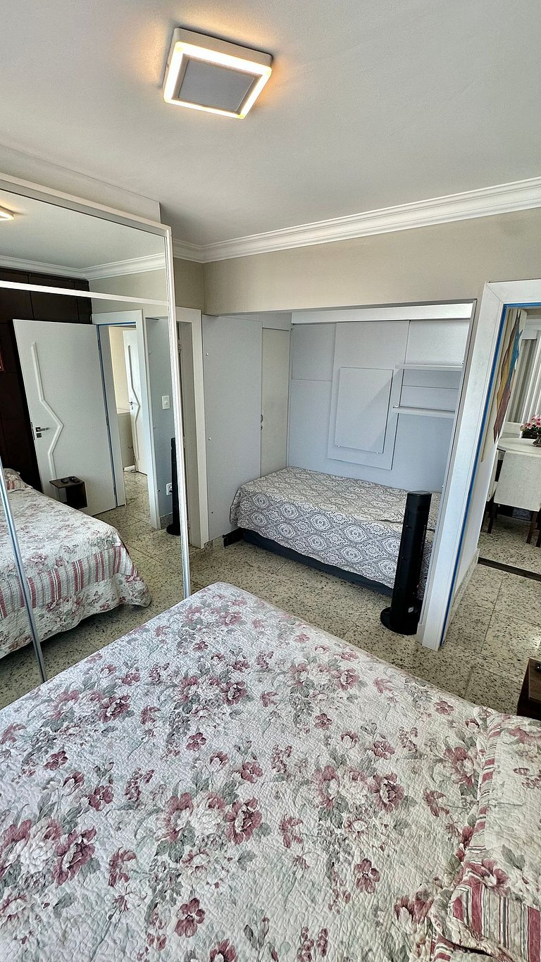 Apartamento com 2 suítes frente mar em balneário camboriú.