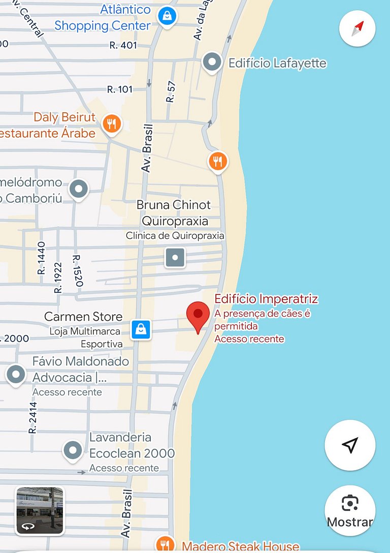 Apartamento com 2 suítes frente mar em balneário camboriú.