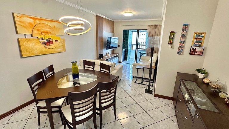 3 Dormitórios Churrasqueira 200m da Praia