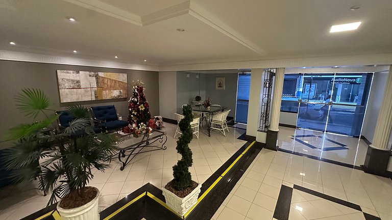 3 Dormitórios Churrasqueira 200m da Praia