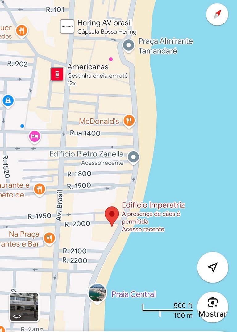 Apartamento com 2 suítes frente mar em balneário camboriú.