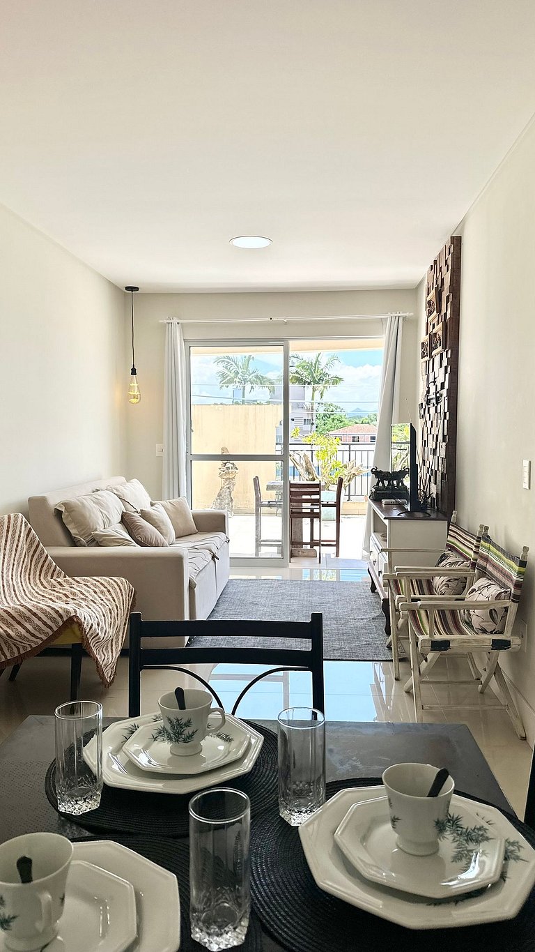 02 Dorm. Sacada com Churrasqueira e Vista para BC