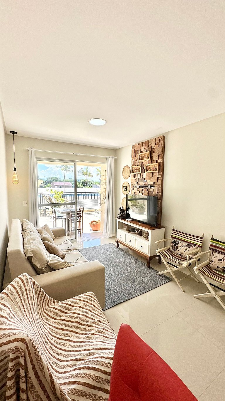 02 Dorm. Sacada com Churrasqueira e Vista para BC