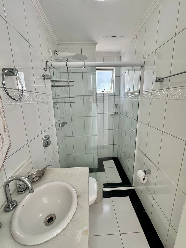 Frente Mar com Churrasqueira - 3 dormitórios