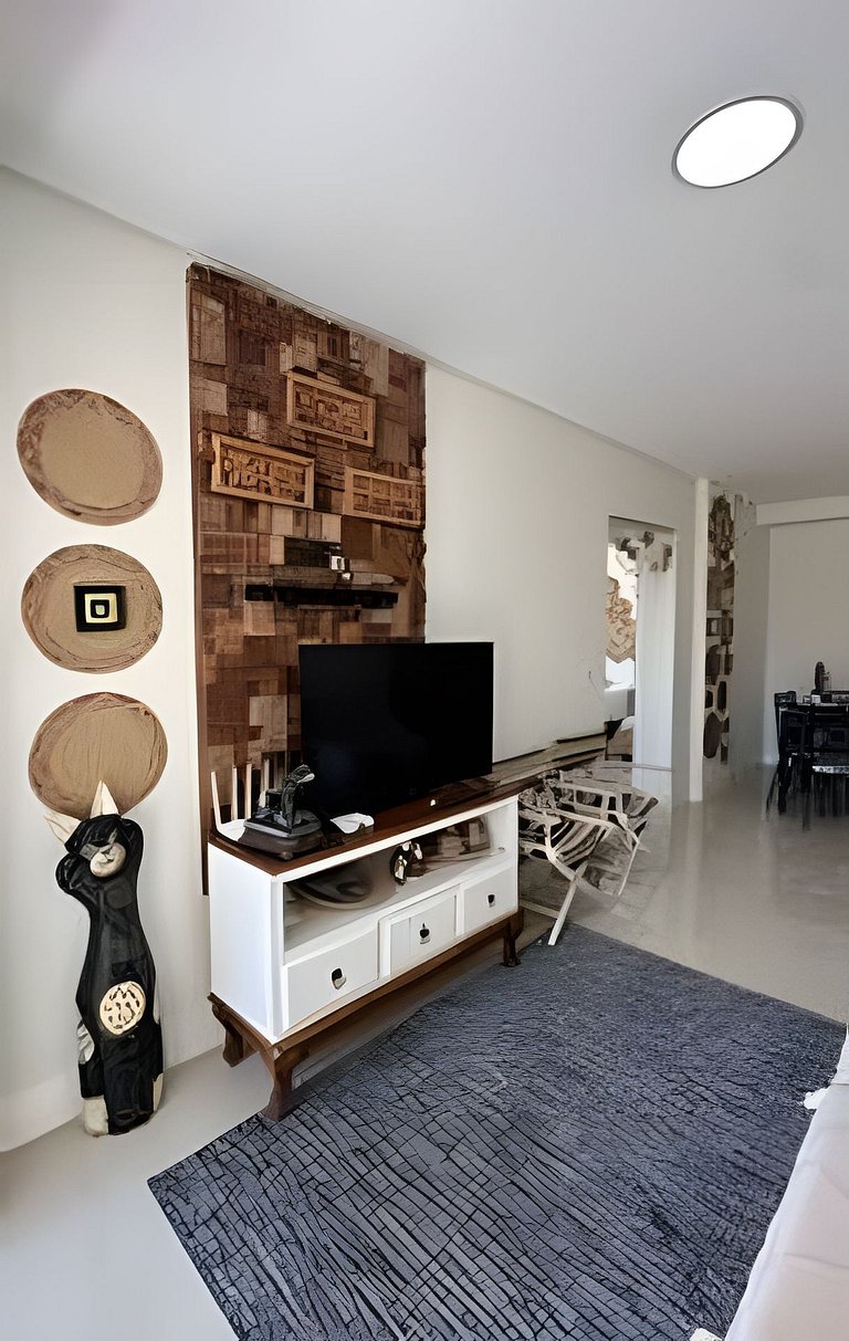 02 Dorm. Sacada com Churrasqueira e Vista para BC