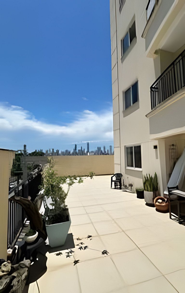 02 Dorm. Sacada com Churrasqueira e Vista para BC