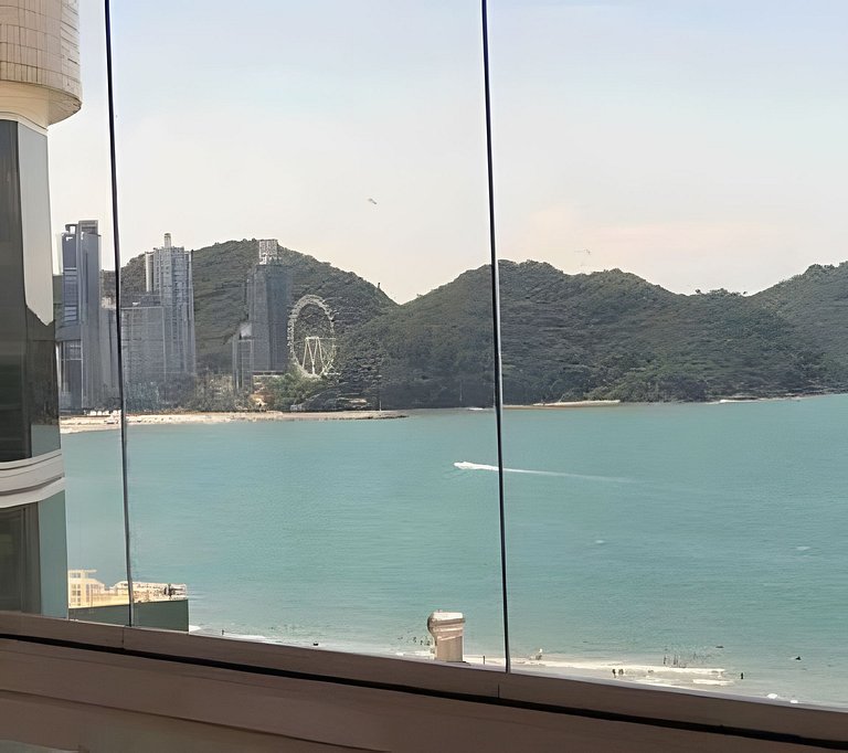 2 Dorm. Frente Mar com Churrasqueira
